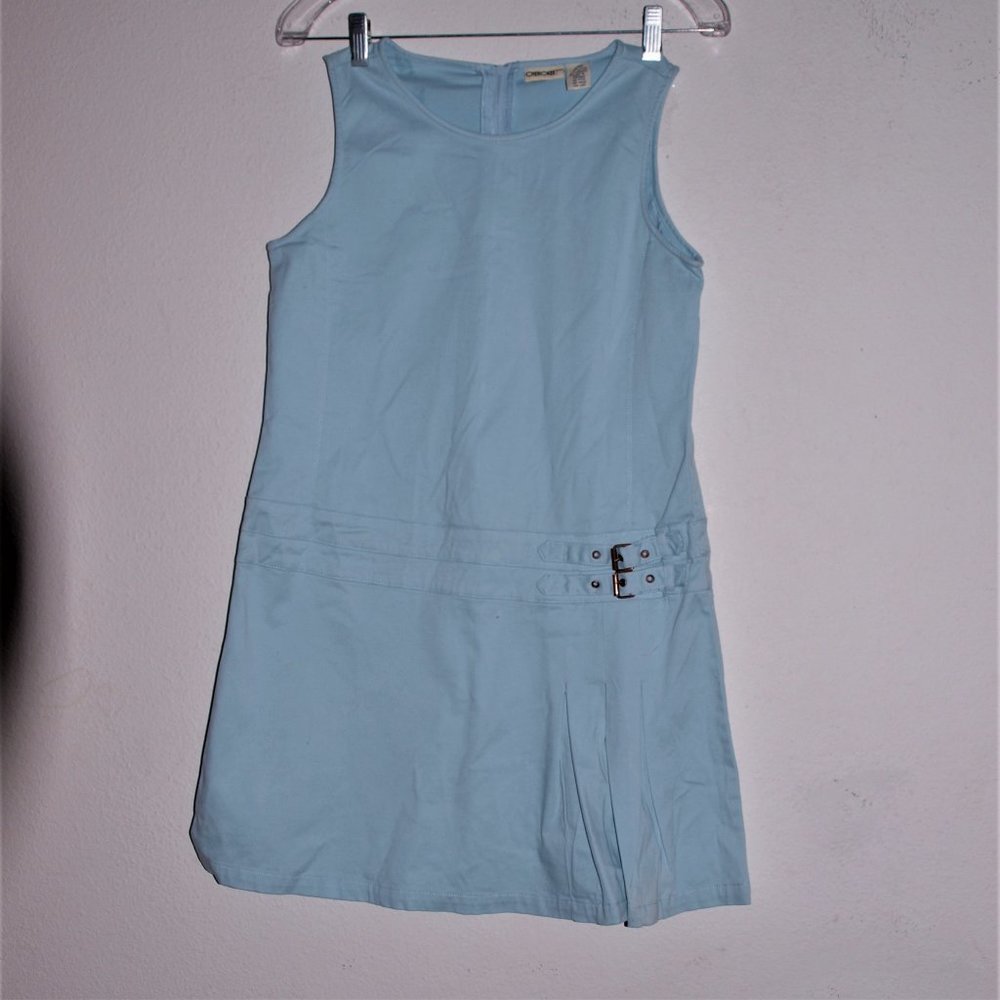 Cherokee Blue Sleeveless Dress Jr. XL (14/16)